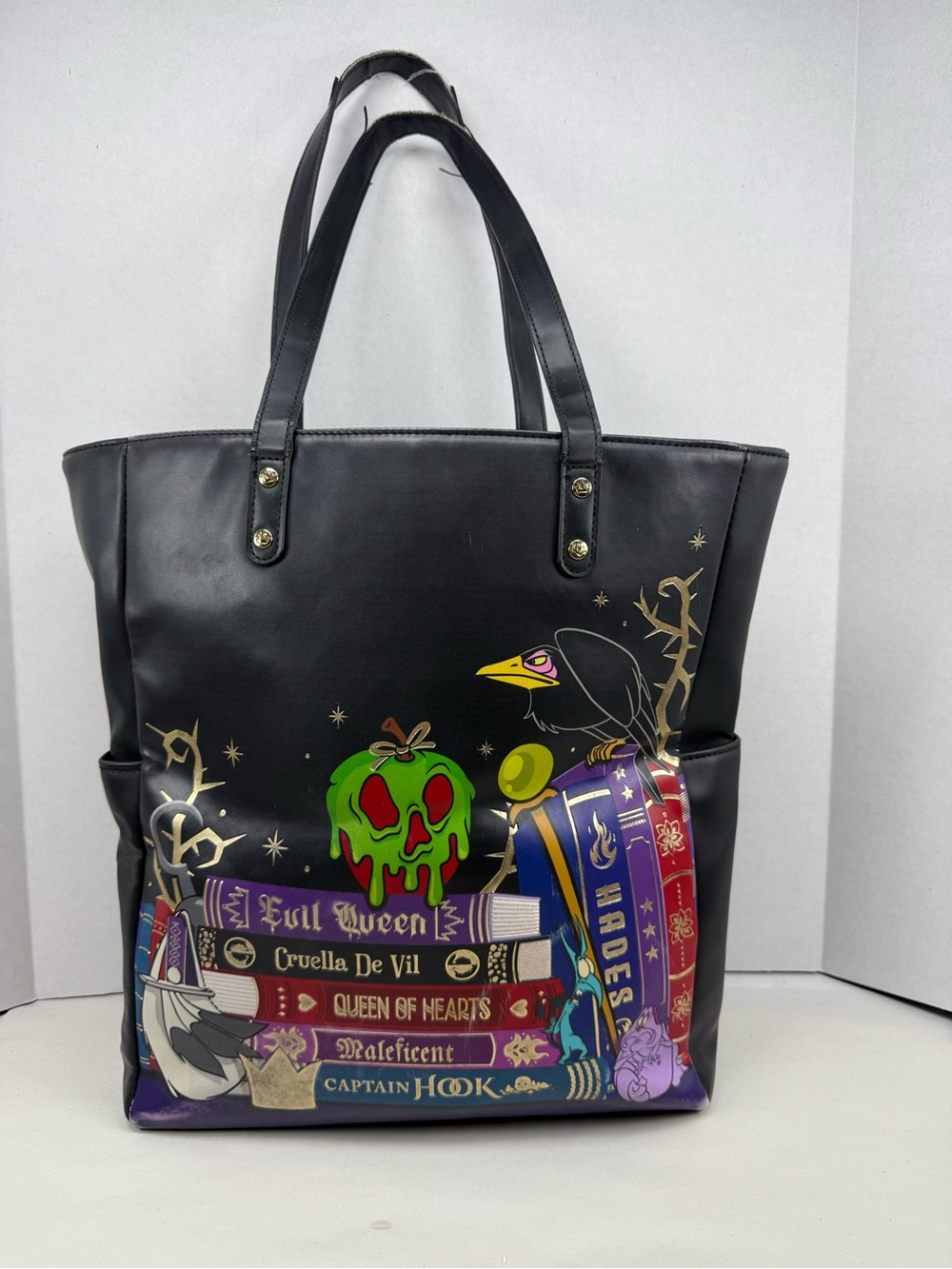 Loungefly Villains Book Tote - BAM Exclusive- HTF